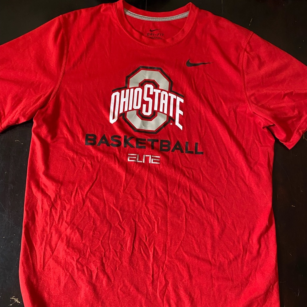 Ohio State basketball elite dri-fit shirt